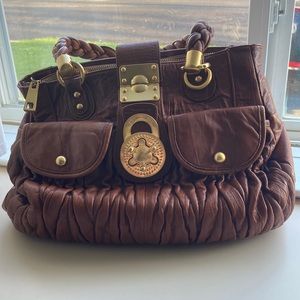 Steven by Steve Madden Cognac Shoulder Bag
